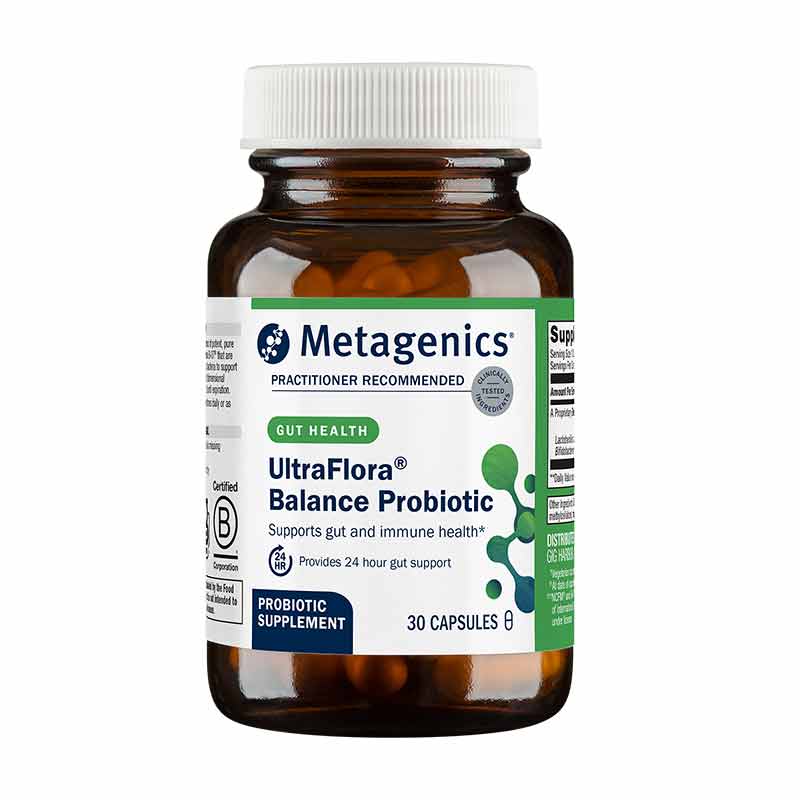 UltraFlora Balance Probiotic, 30 Capsules, by Metagenics