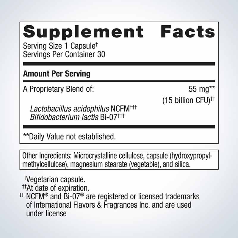 UltraFlora Balance Probiotic, 30 Capsules, by Metagenics, image #2