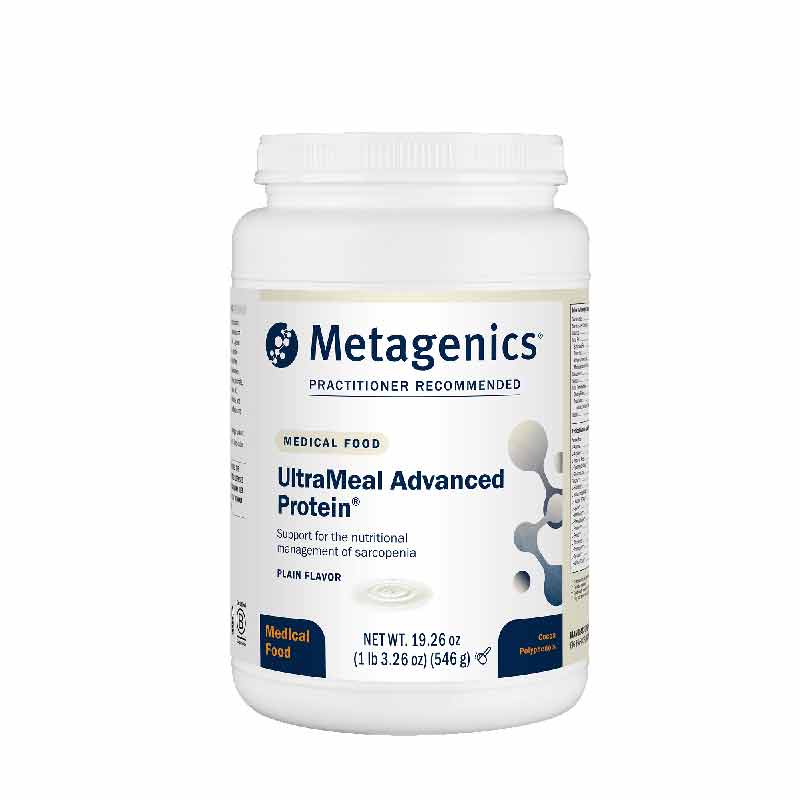 UltraMeal Advanced Protein, Plain, 14 Servings, by Metagenics