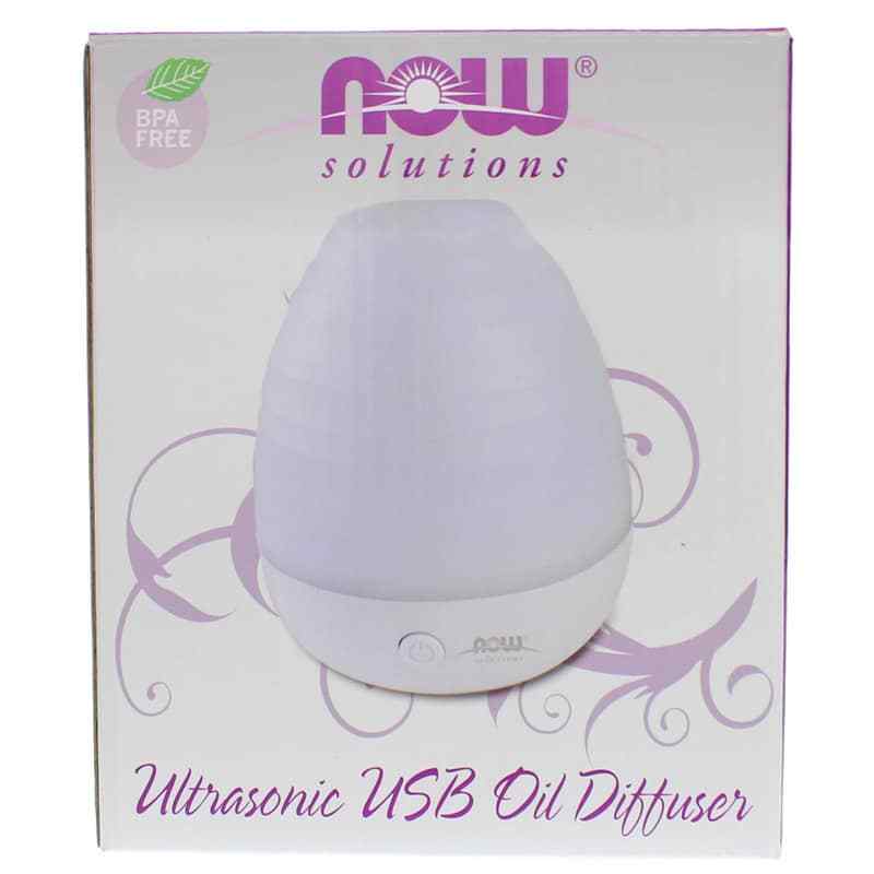 Ultrasonic USB Oil Diffuser, NOW Foods – Professional Supplement Center