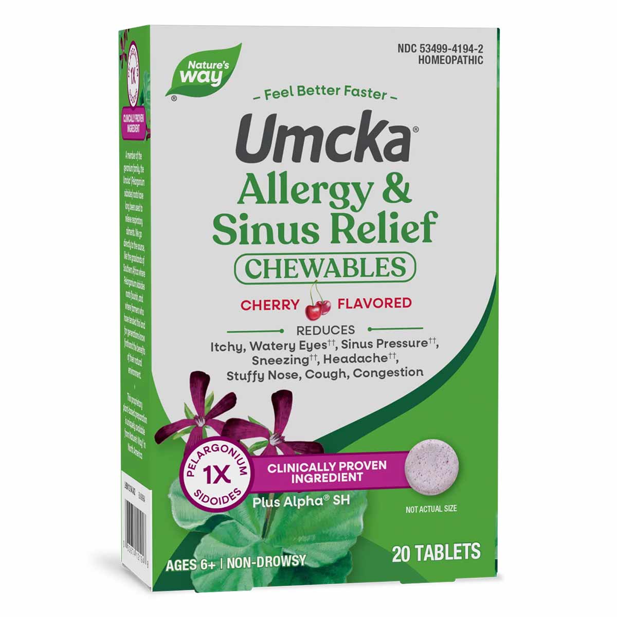 Umcka Allergy + Sinus, by Natures Way