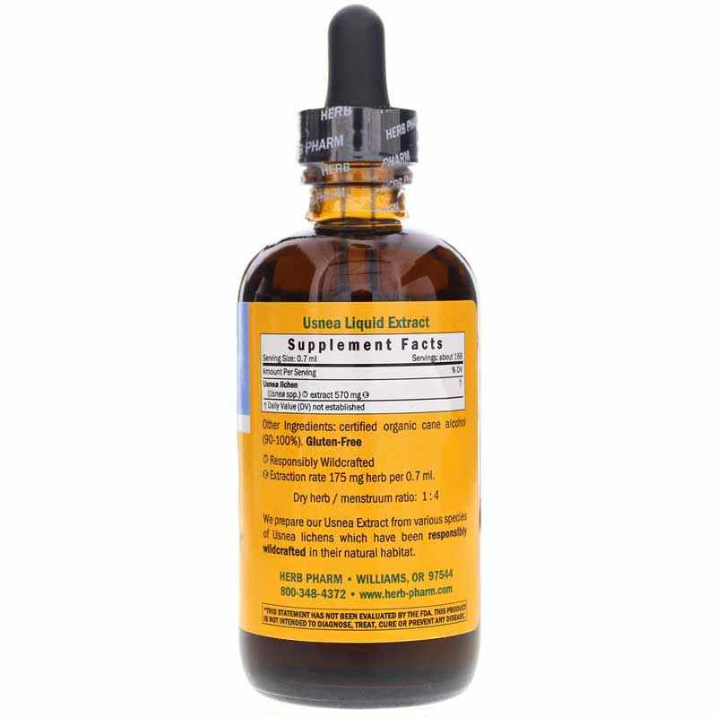 Usnea Extract, 4 Oz, by Herb Pharm, image #2