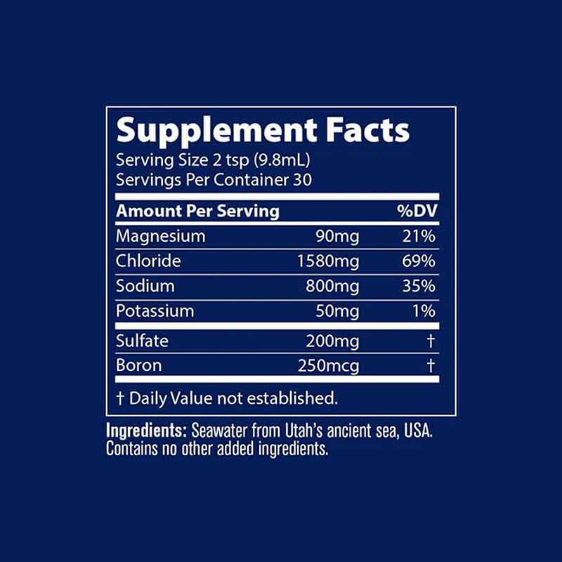 Utah Sea Minerals, 10 Oz, by Trace Minerals Research, image #2