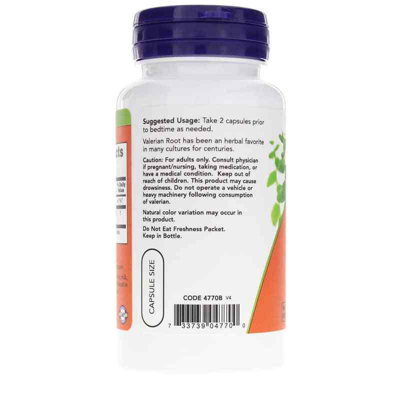 Valerian Root 500 Mg, by NOW Foods, image #3
