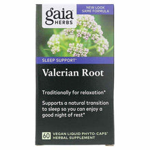 Valerian Root, by Gaia Herbs