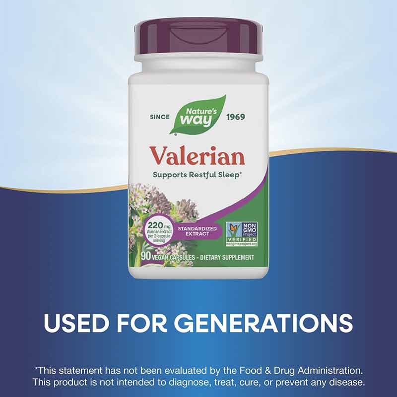 Valerian Standardized, by Natures Way, image #4