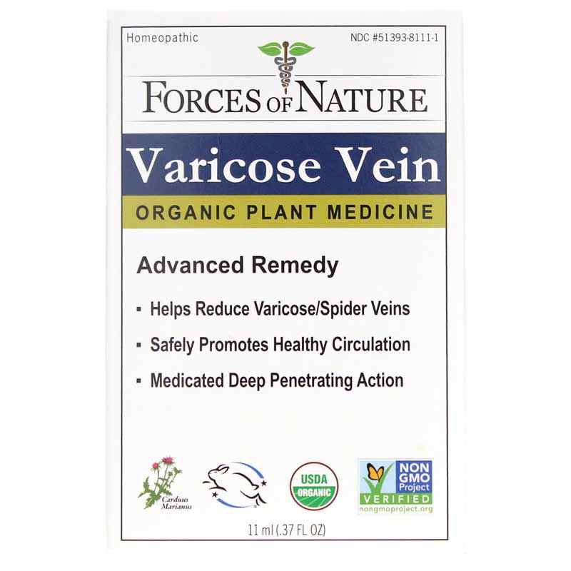 Varicose Vein Organic Plant Medicine, by Forces Of Nature