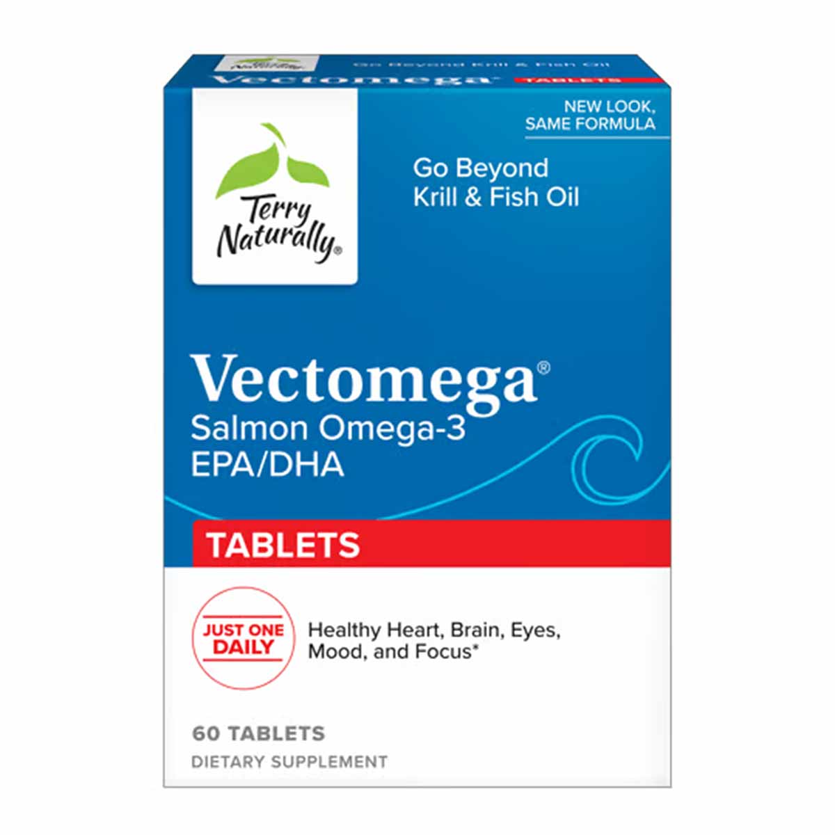Vectomega Omega-3 Fatty Acid Complex Tablets, by Terry Naturally