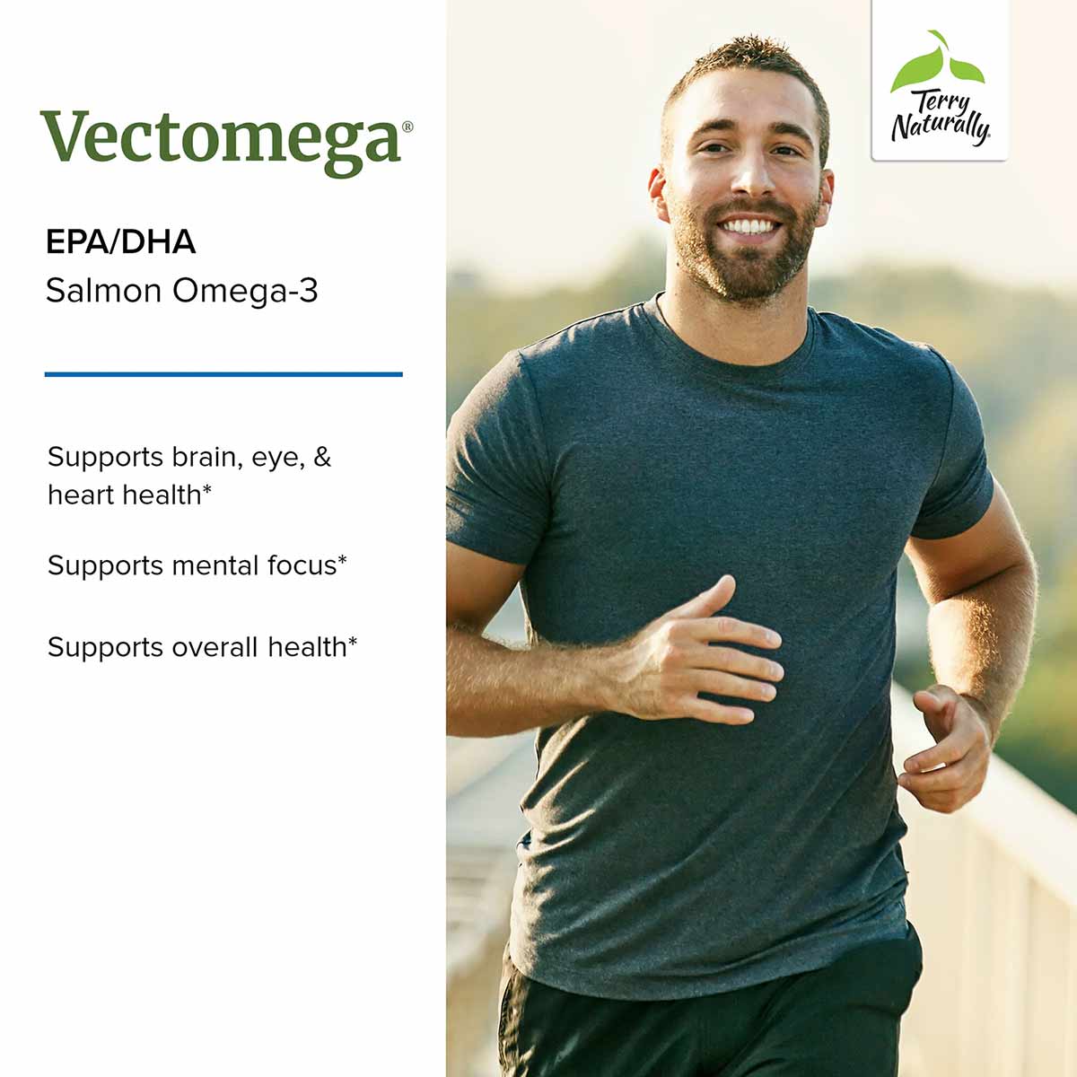 Vectomega Omega-3 Fatty Acid Complex Tablets, by Terry Naturally