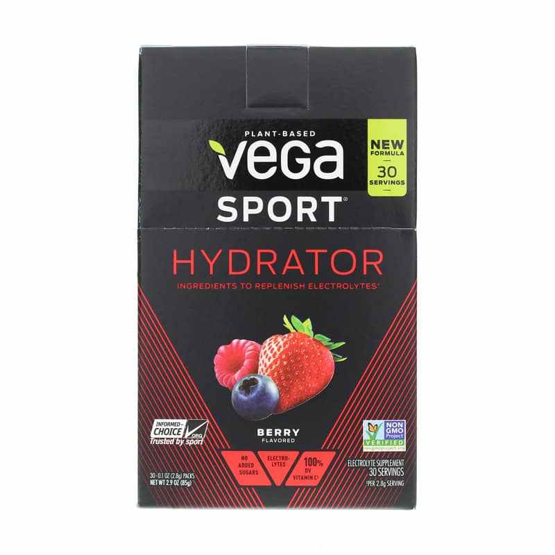 Vega Sport Hydration, Berry, 30 Packets, by Vega