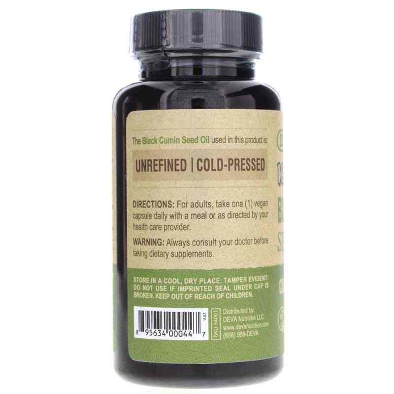 Vegan Black Cumin Seed Oil, by Deva Nutrition, image #3