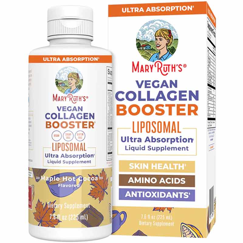 Vegan Collagen Booster Liposomal, by MaryRuth's Organics
