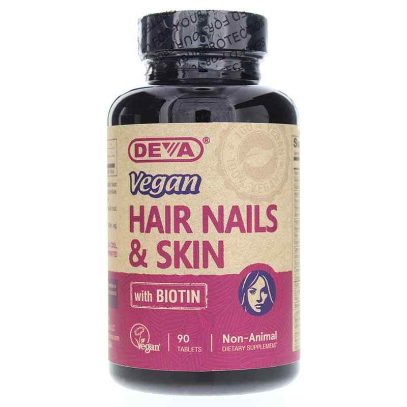 Vegan Hair Nails & Skin, by Deva Nutrition
