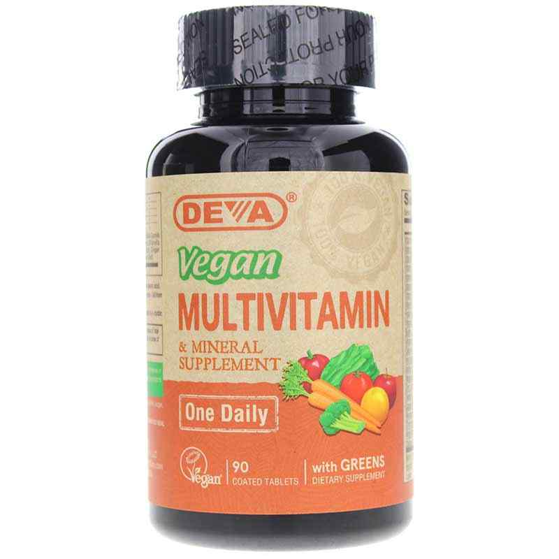 Vegan Multivitamin One Daily, by Deva Nutrition