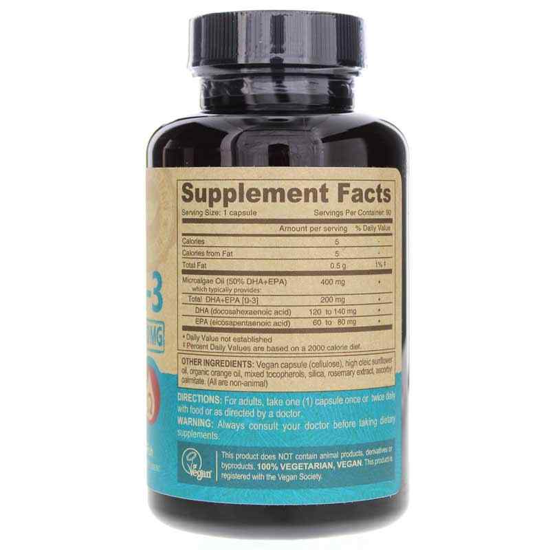 Vegan Omega-3 DHA-EPA, by Deva Nutrition, image #2