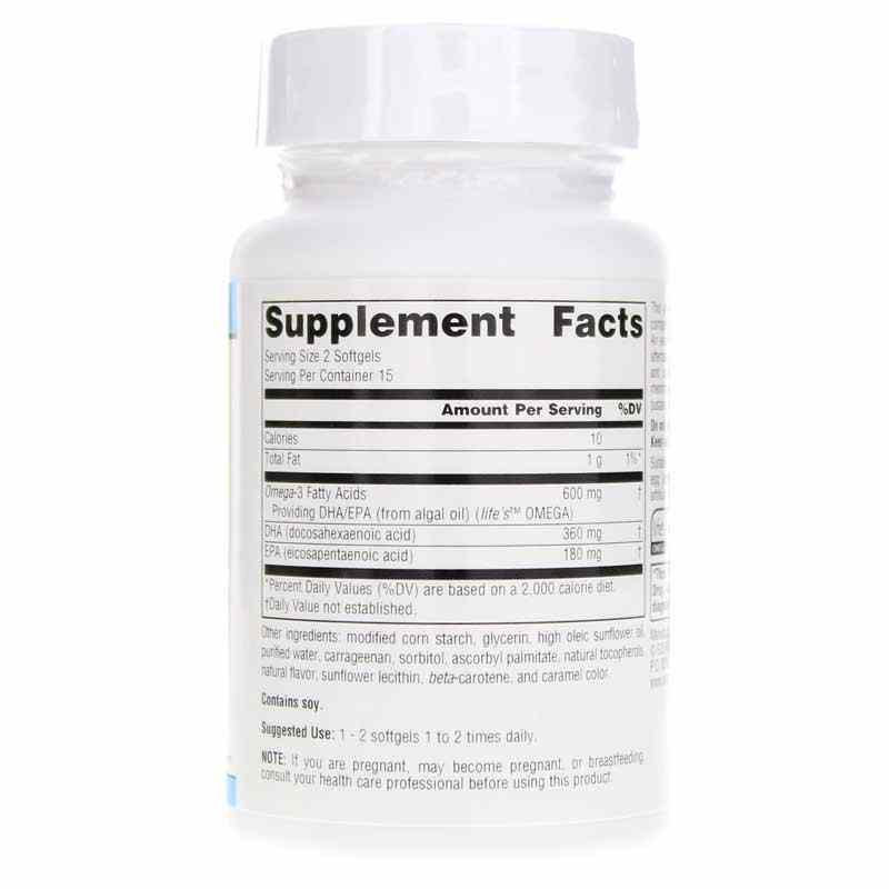 Vegan Omega-3s EPA-DHA, 30 Vegan Softgels, by Source Naturals, image #2