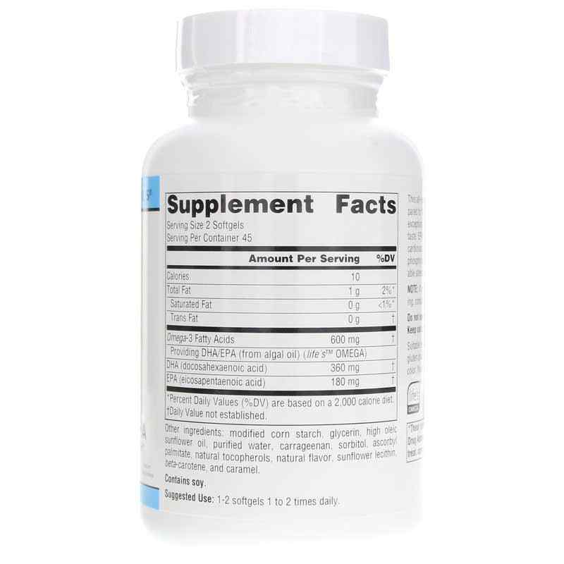 Vegan Omega-3s EPA-DHA, 90 Vegan Softgels, by Source Naturals, image #2