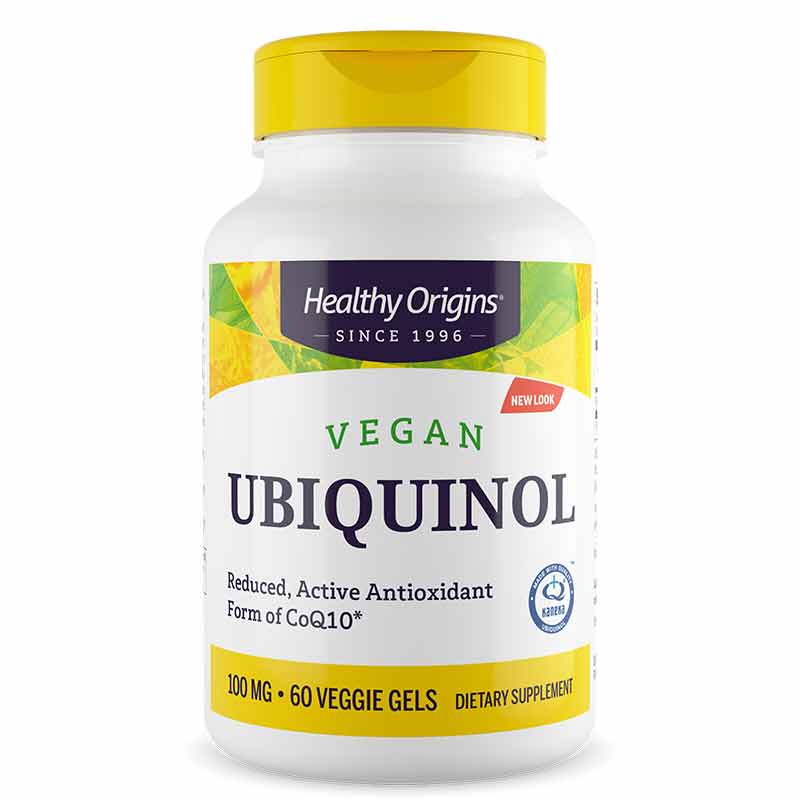 Vegan Ubiquinol, 60 Veggie Caps, by Healthy Origins