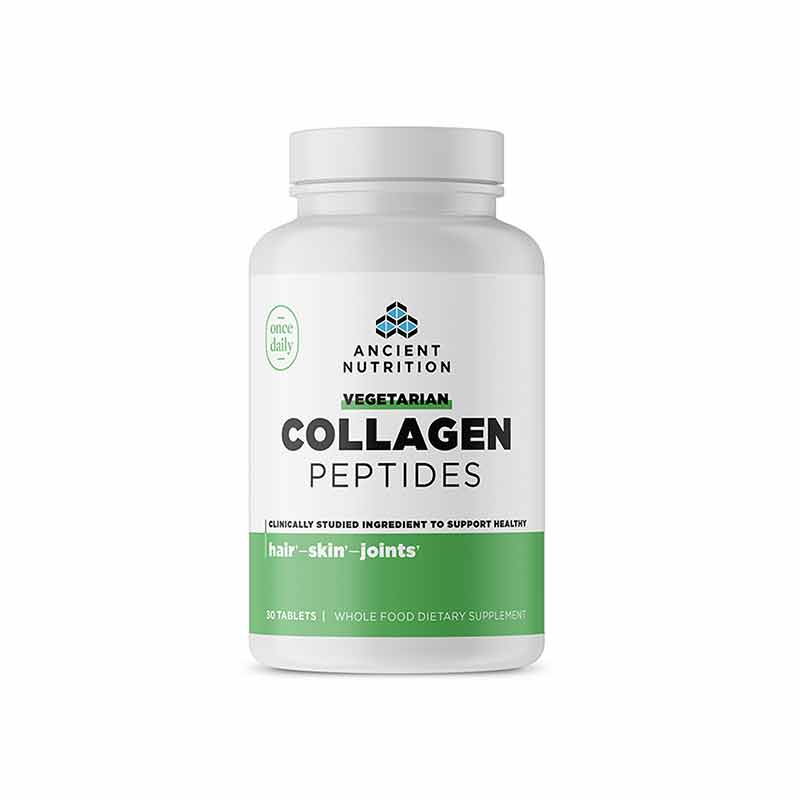 Vegetarian Collagen Peptides Tablets, 30 Tablets, by Ancient Nutrition