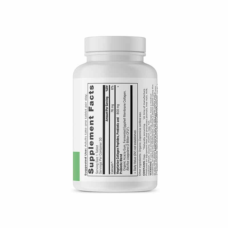 Vegetarian Collagen Peptides Tablets, 30 Tablets, by Ancient Nutrition, image #3