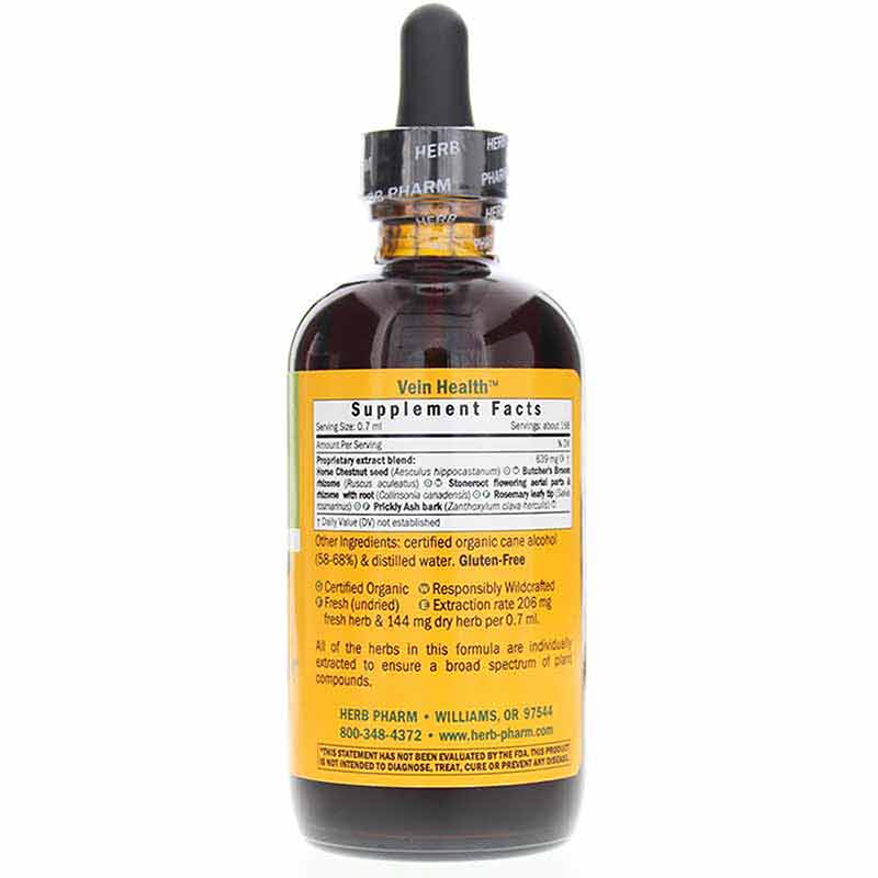 Vein Health, 4 Oz, by Herb Pharm, image #2