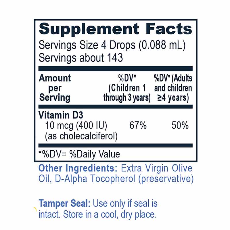 Vitamin D3 For Kids, 0.43 Fl Oz, by Premier Research Labs, image #2