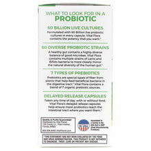 Vital Flora Adult 55+ Daily Probiotic + Prebiotics Shelf Stable, 30 Veg Capsules, by Vital Planet, image #4