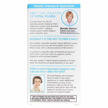 Vital Flora Men's Daily Probiotic + Prebiotics Shelf Stable, 30 Veg Capsules, by Vital Planet, image #3