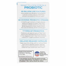 Vital Flora Men's Daily Probiotic + Prebiotics Shelf Stable, 60 Veg Capsules, by Vital Planet, image #4