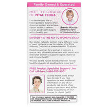 Vital Flora Women's Daily Probiotic + Prebiotics Shelf Stable, 30 Veg Capsules, by Vital Planet, image #3