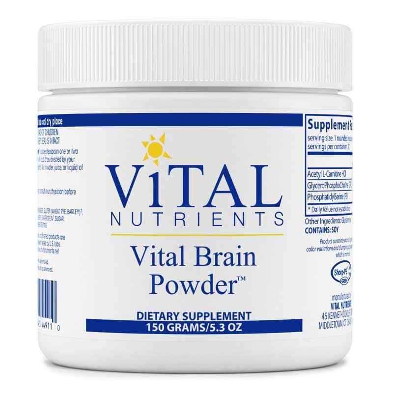 Vital Brain Powder, 5.3 Oz, by Vital Nutrients
