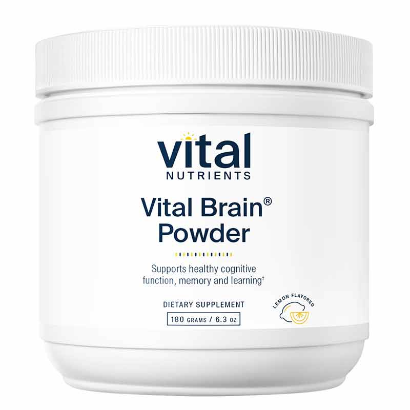 Vital Brain Powder, 6.3 Oz, by Vital Nutrients