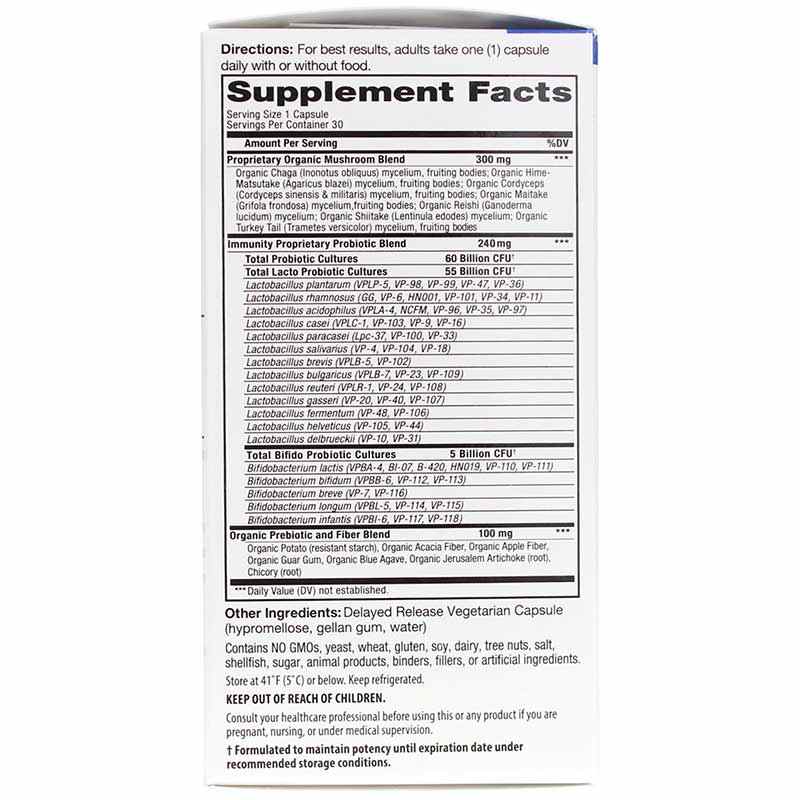 Vital Flora Immune Biome Probiotic + Prebiotics, 30 Veg Capsules, by Vital Planet, image #2