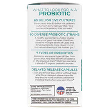 Vital Flora Men's 55+ Daily Probiotic + Prebiotics, 30 Veg Capsules, by Vital Planet, image #4