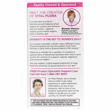 Vital Flora Women's Daily Probiotic + Prebiotics, 30 Veg Capsules, by Vital Planet, image #3