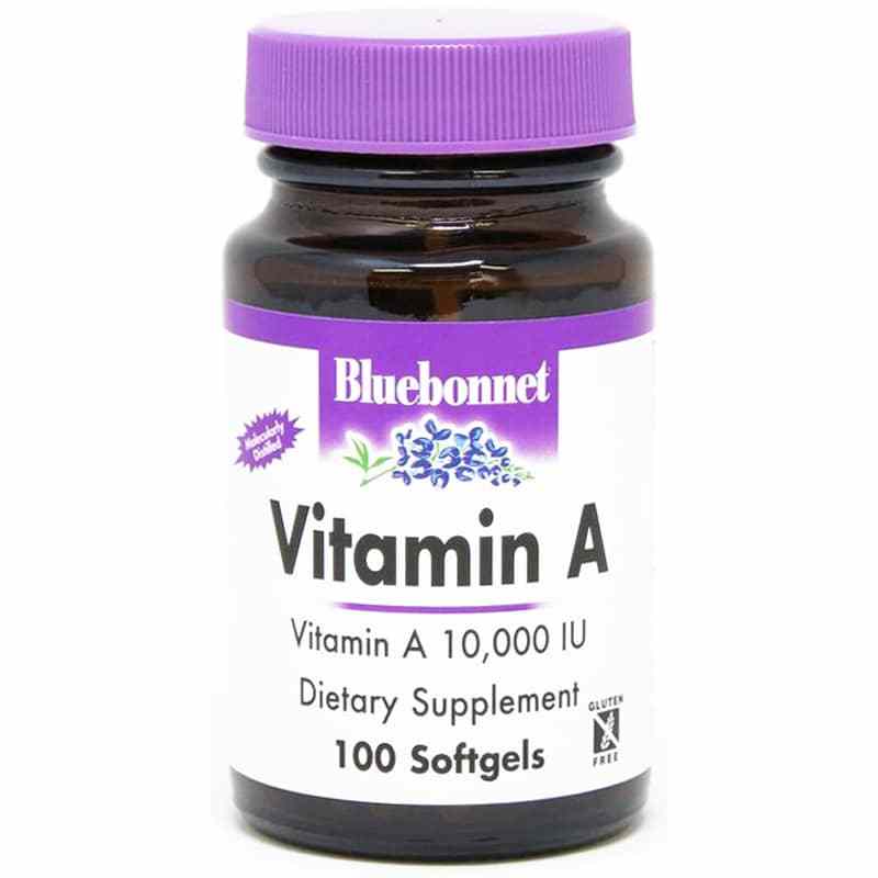 Vitamin A 10000 IU, by Bluebonnet