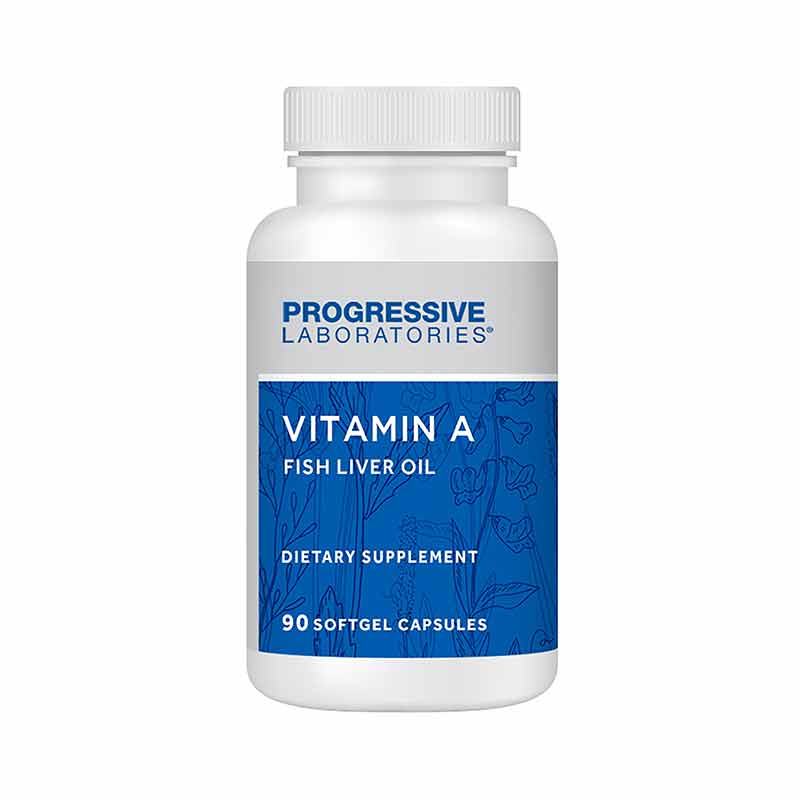 Vitamin A Fish Liver Oil, by Progressive Labs