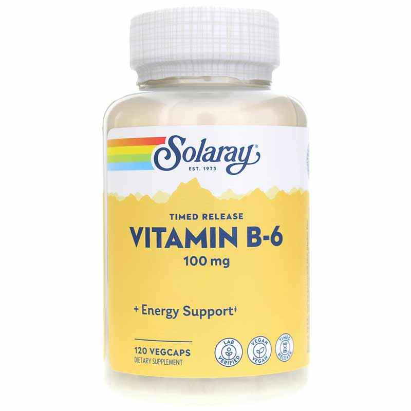 Vitamin B-6 100 Mg, by Solaray
