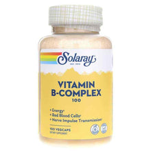 Vitamin B-Complex 100, 100 Veg Capsules, by Solaray