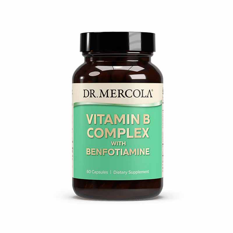 Vitamin B Complex, 60 Capsules, by Dr. Mercola