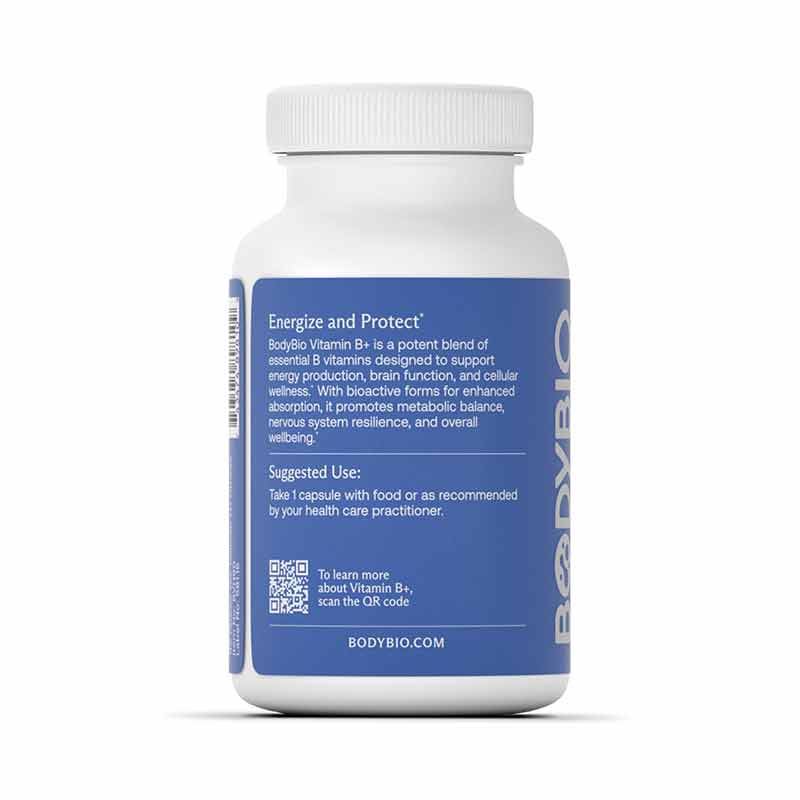 Vitamin B+, BodyBio – Professional Supplement Center