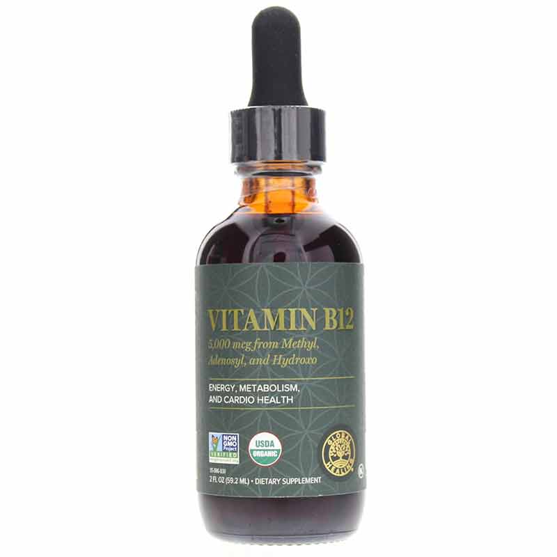 Vitamin B12 5000 Mcg, 2 Oz, by Global Healing