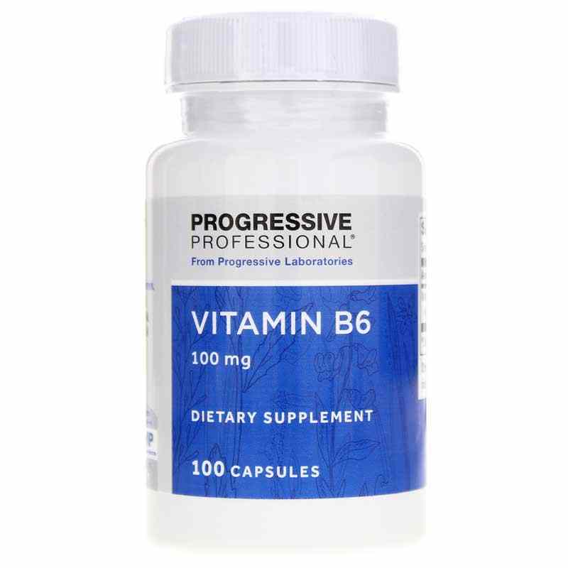 Vitamin B6 100 Mg, by Progressive Labs