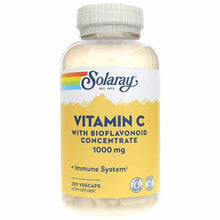 Vitamin C 1000 Mg with Bioflavonoid Concentrate, 250 Veg Capsules, by Solaray