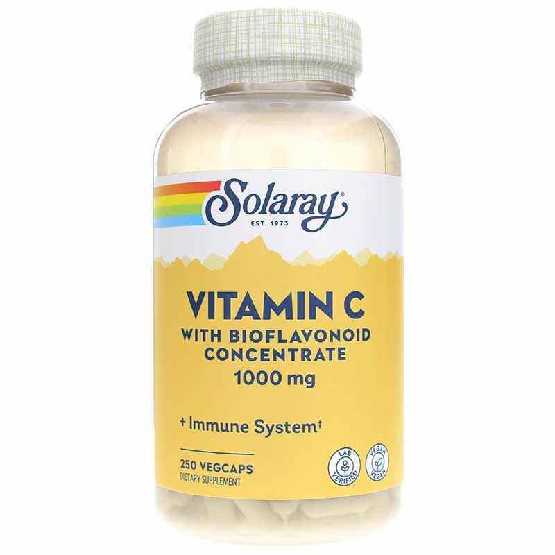 Vitamin C 1000 Mg with Bioflavonoid Concentrate, by Solaray