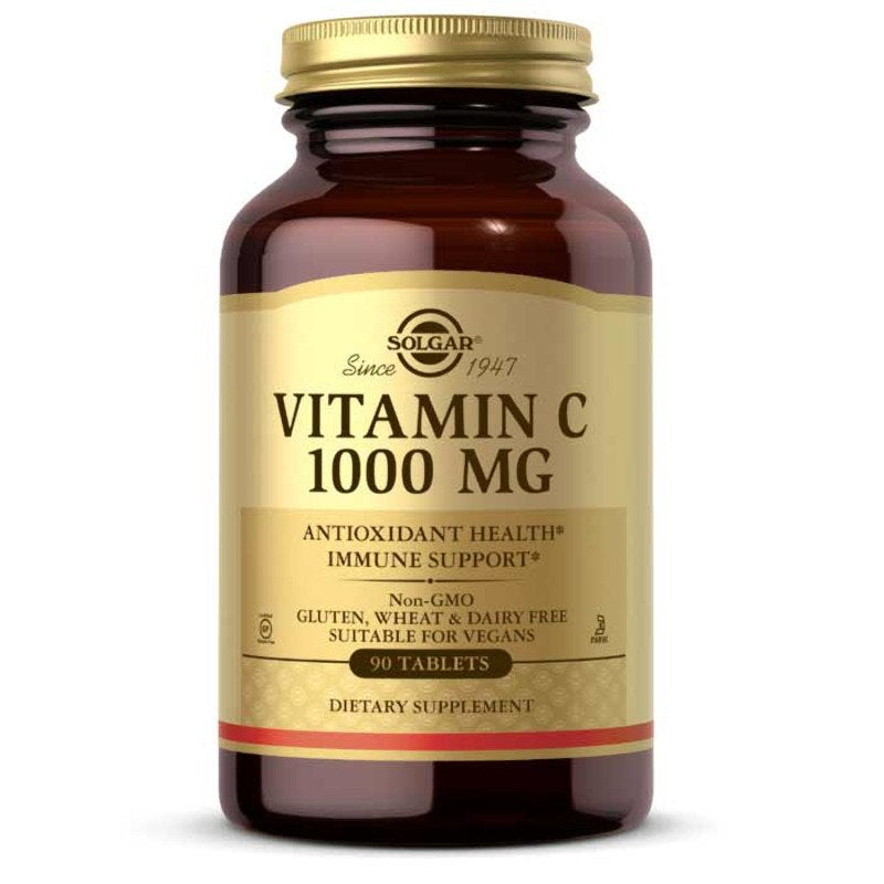 Vitamin C 1000 Mg Tablets, 90 Tablets, by Solgar