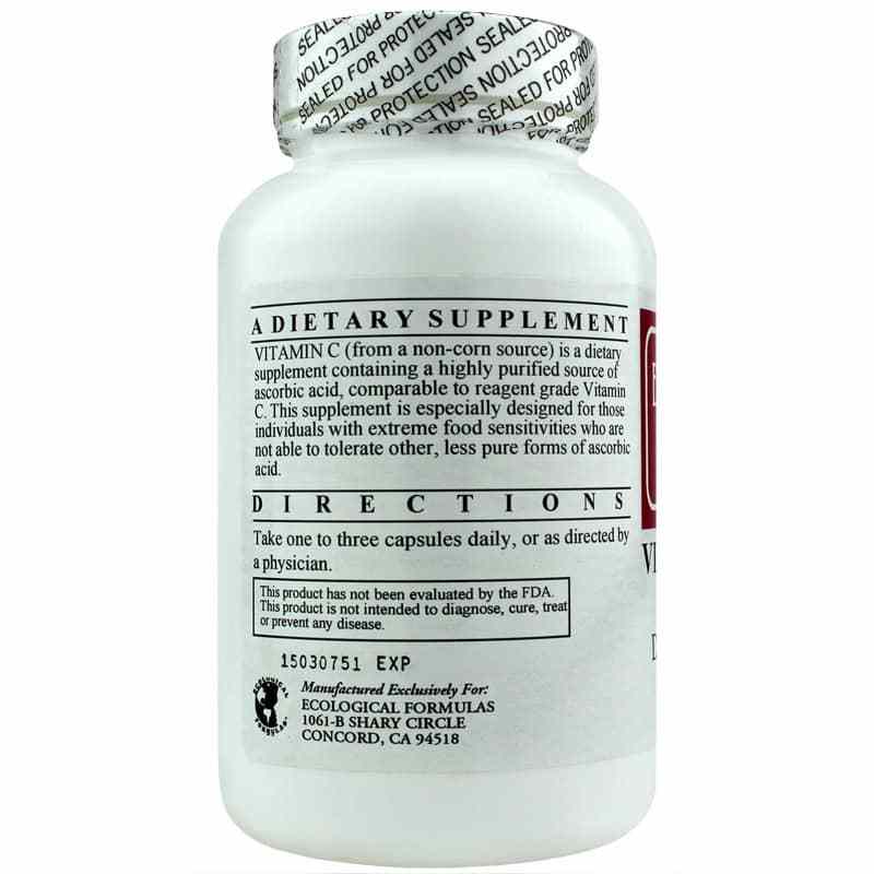 Vitamin C-1000 Non-Corn Source, by Ecological Formulas, image #3