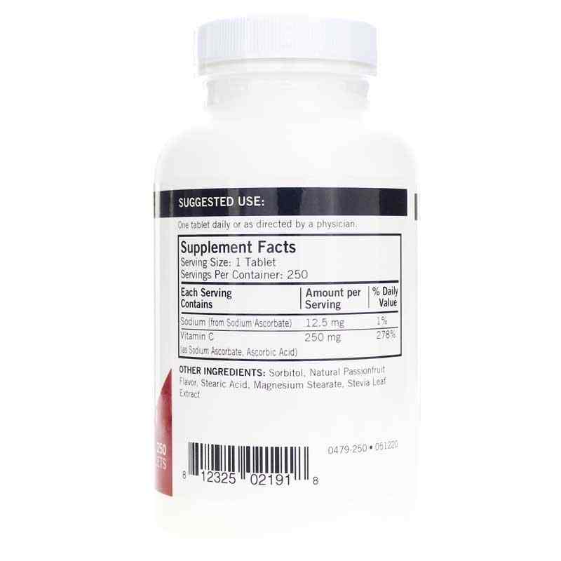 Vitamin C 250 Mg Chewables, 250 Tablets, by Kirkman, image #2