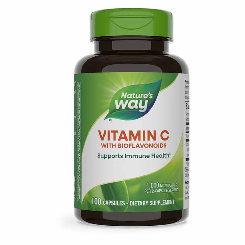 Vitamin C with Bioflavonoids, 100 Capsules, by Natures Way