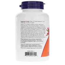 Vitamin C Crystals Ascorbic Acid Powder, 8 Oz, by NOW Foods, image #3